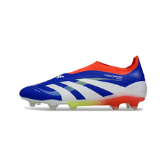 Adidas Predator 25 Elite Laceless Blue Firm Ground FG Football Boot