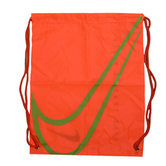 Nike Orange and Green Boot Bag