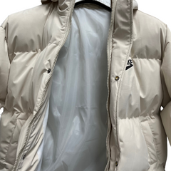 Nike Beige Puffer Jacket