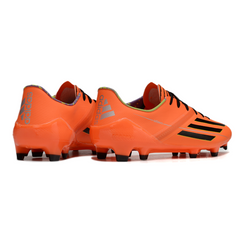 Adidas F50 Adizero Orange and Black Firm Ground FG Football Boot