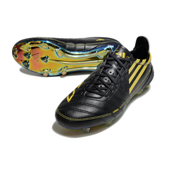 Adidas F50 Adizero Black and Yellow Firm Ground FG Football Boot