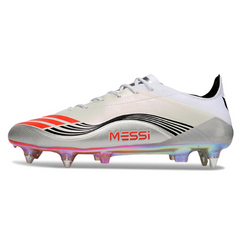 Adidas F50 Elite Messi White Pack Mixed Studs SG Football Boot