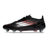 Adidas F50 Elite Black White and Red Mixed Studs SG Football Boot