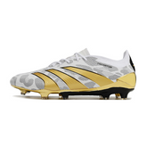 Adidas Predator 30 Elite FG Fußballschuhe für den Rasen, Grau und Gold - VENI Futebol