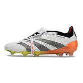 alt
Adidas Predator 30 Elite FG Fußballschuhe mit Zunge, Weiß, Orange und Grau - VENI Futebol