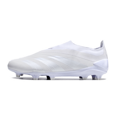 Adidas Predator 30 Elite fußballschuh ohne Schnürsenkel FG mit weißer Basis, Pack - VENI Futebol