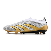alt
Adidas Predator 30 Elite Fußballschuhe ohne Schnürsenkel FG, grau und gold - VENI Futebol