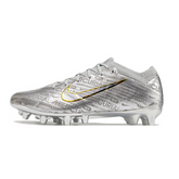 Chaussures de football Nike Air Zoom Mercurial Vapor 15 Elite AG argent - VENI Football