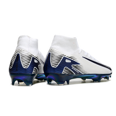Nike Air Zoom Mercurial Superfly 10 Elite White and Green Firm Ground FG Football Boot