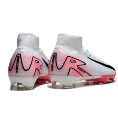 Nike Air Zoom Mercurial Superfly 10 Elite White and Light Pink Firm Ground FG Football Boot