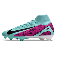 Nike Air Zoom Mercurial Superfly 10 Elite Blue and Purple Firm Ground FG Football Boot
