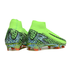Nike Air Zoom Mercurial Superfly 10 Elite Green and Black Firm Ground FG Football Boot