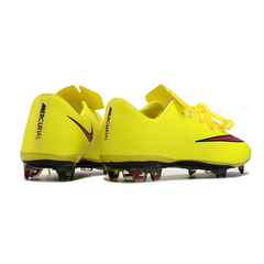 Nike Air Zoom Mercurial Vapor 10 Elite Yellow and Pink Firm Ground FG Football Boot