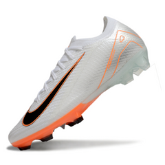 Nike Air Zoom Mercurial Vapor 16 Elite White and Orange Firm Ground FG Football Boot