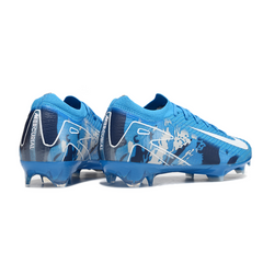 Nike Air Zoom Mercurial Vapor 16 Elite Blue and White Firm Ground FG Football Boot