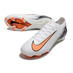 Chuteira Campo Nike Air Zoom Mercurial Vapor 16 Elite FG Fußballschuhe für Rasen, Grau und Schwarz - VENI Futebol