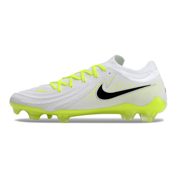 Chuteira Campo Nike Phantom GX2 Elite FG Branca e Verde - VENI Futebol