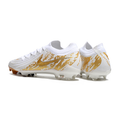 Nike Phantom GX2 Elite White and Gold Firm Ground FG Football Boot
