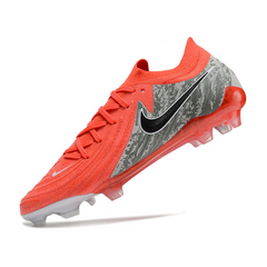 Fußballschuhe Nike Phantom GX2 Elite FG für Naturrasen, Rot und Grau - VENI Fußball