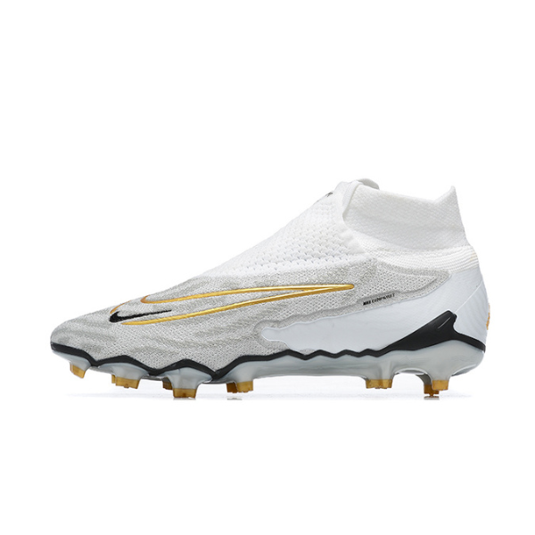 Chuteiras de Futebol Nike Phantom GX Elite DF FG Cinzentas e Brancas - VENI Futebol