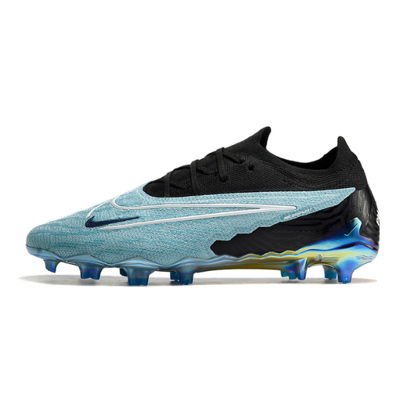 alt
Chuteira de campo Nike Phantom GX Elite FG azul-claro e preta - VENI Futebol