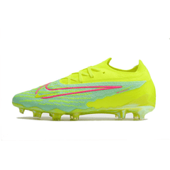 Chaussures de football à crampons Nike Phantom GX Elite FG vertes - VN Esportes