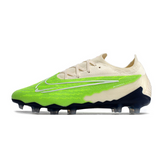 Nike Phantom GX Elite FG Fußballschuhe für Naturrasen in Grün und Weiß - VENI Futebol