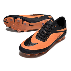 Nike Phantom Hypervenom Elite Orange and Black Firm Ground FG Football Boot