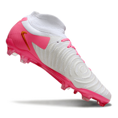 Nike Phantom Luna 2 Elite White and Pink Firm Ground FG Football Boot
