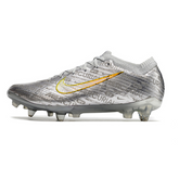 Crampons de football Nike Zoom Mercurial Vapor 15 Elite SG à pointes en aluminium, argent - VENI Futebol