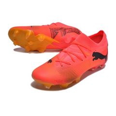 Chuteira Campo Puma Future 7 FG Rosa e Preta - VENI Futebol