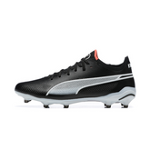 Chutei re für Naturrasen Puma King Ultimate FG in Schwarz, Weiß und Orange - VENI Futebol