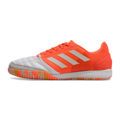 Adidas Competition Top White and Orange Indoor IC Football Boot