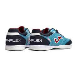 Joma Top Flex 24 IC Blue and Red Indoor IC Football Boot
