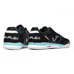 Joma Top Flex Rebound Black Indoor IC Football Boot