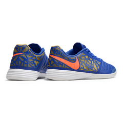 Nike Lunar Gato II Blue and Gold Indoor IC Football Boot