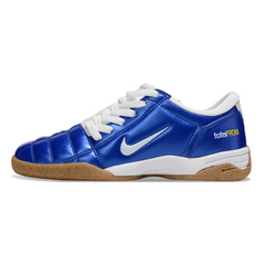 Nike Total 90 III White and Blue Indoor IC Football Boot