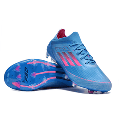 Chute für Kinder für den Platz Adidas F50 Elite FG Blau und Rosa - VENI Fußball