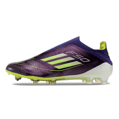 Kinder-Fußballschuhe für Naturrasen Adidas F50 Elite ohne Schnürsenkel FG Fast Reborn Pack - VENI Futebol