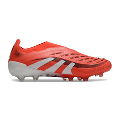 Adidas Predator 25 Elite Laceless FG Pure Victory Pack Kids Football Boot