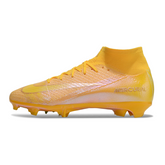Nike Air Zoom Mercurial Superfly 10 Elite Gold Firm Ground FG Kids Football Boot