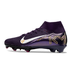 Nike Air Zoom Mercurial Superfly 10 Elite Purple Firm Ground FG Kids Football Boot