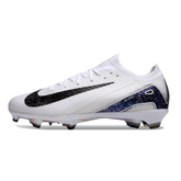 Nike Air Zoom Mercurial Vapor 16 Elite White and Black Firm Ground FG Football Boot