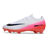 Nike Air Zoom Mercurial Vapor 16 Elite Fear Nothing Pack White and Black Firm Ground FG Kids Football Boot