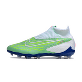 Kinder-Fußballschuhe für Rasen Nike Phantom GX Elite DF FG Weiß und Grün - VENI Fußball