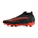 Kinder-Fußballschuhe Nike Phantom GX Elite DF FG, Schwarz und Rot - VENI Futebol