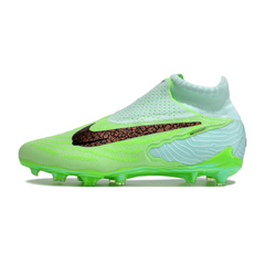 Chuteira Infantil Campo Nike Phantom GX Elite DF FG Verde - VENI Futebol