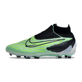 Kinder-Fußballschuhe für Rasen Nike Phantom GX Elite DF FG Grün und Schwarz - VENI Futebol