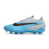 Kinder-Fußballschuhe Nike Phantom GX Elite FG Weiß und Hellblau - VENI Futebol