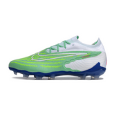 Kinder-Fußballschuhe für Rasen Nike Phantom GX Elite FG, Weiß und Grün - VENI Futebol